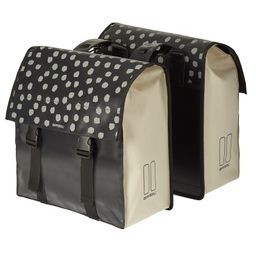 Basil Tas Bas Urban Load Dubbel Ub Zw/wi ref. dots (8715019177392)