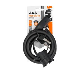 Slot Axa Kabel Resolute 180x12 M/houder Zw (8713249275499)