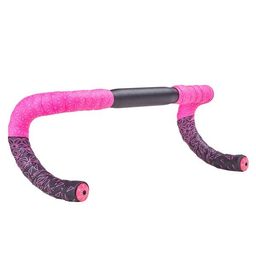 Supacaz Stuurlint star fade zwart/neon roze (0644221250785)