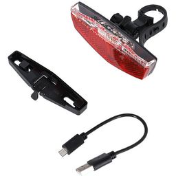 Achterlicht Xlc accu led usb stl 50/80mm (4055149121525)