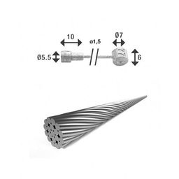 Kabel Xlc rem a binnen 4.00 2 nipp brx186 (4055149337186)