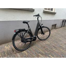 Qwic Premium i MN7+ AUTO 540Wh (Inter Plus) Dames Jet Black L 2024 (F.12162)