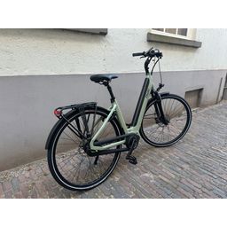 QWIC INTER Plus bluetooth navi ACTIE! Dames Khaki Green M 49cm 2026 (8718792548076)