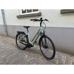 QWIC INTER Plus bluetooth navi ACTIE! Dames Khaki Green M 49cm 2026 (8718792548076)