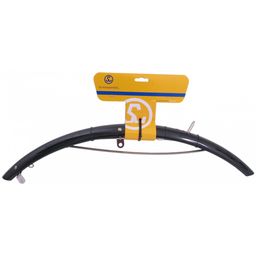 Merkloos Voorspatbord 28" kunststof 45 mm - zwart (8716637018173)