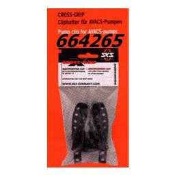 Pompd Sks houder cross grip univ pvc zw (4002556123703)
