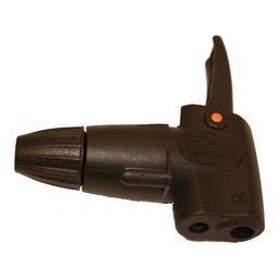 Pompd Sks slangnippel dual head pvc zwart (4002556266189)