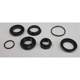 Gazelle Balhoofdstel Orgineel zwart verloop 1-1/8">1" draad (8717118252239)
