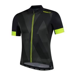 Rogelli Wielershirt KM Brisk Grijs/Fluor L (8717849109840)