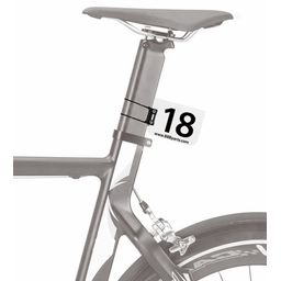 Bbb BSP-96 Nummerplaatklem AeroFix Zwart (8716683069280)