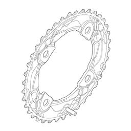 Shimano voorblad fc m615 38 t (4524667580515)