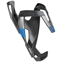 Elite Bidonhouder Vico Carbon Mat Blauw Logo (8020775032060)