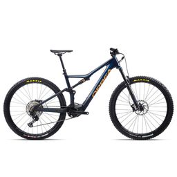 Orbea RISE M20, Blue Carbon (Gloss) - Red Gold (Matt) (8434446957956)