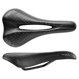 Selle Italia Zadel Sport S2 Alu Rail Flow Zwart (8030282471177)
