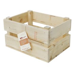 Merkloos Fietskrat B1 blank vuren hout (8717185970630)