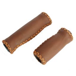 Handvatten mod holl. Velo leer l. bruin kort/lang blister (8717729485187)