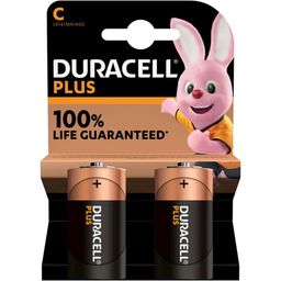 Duracell batterij Plus 100% extra life MN1400/LR14 (5000394141827)