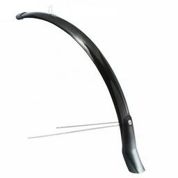 Eurofender Spatbord voor 28 euro/snello kunststof zwart 51mm (8202303512804)