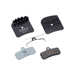 Bbb BBS-55C Remblokken DiscStop Coolfin, Organic W/cooling Fins Comp. Shimano Saint (8716683135589)