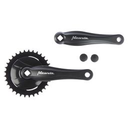 Miranda crankset beta 1 3/32" + disc 33t zwart (5603895133898)