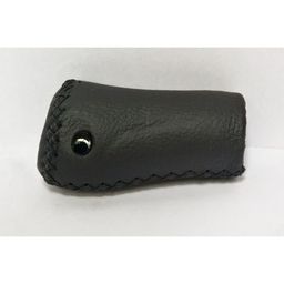 Gazelle Handvat dop rechts 88 mm - zwart Aero leder (8717118042397)