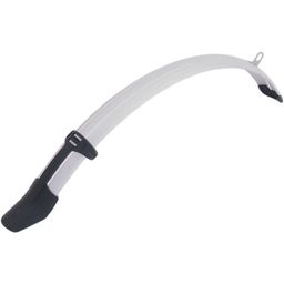 Voorspatbord Gazelle 28 inch B50g Wafel - zilver (8717118305874)