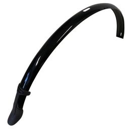 Gazelle achterspatbord 28" zwart 50mm b50g met kabel gat 311216900 (8717118475836)
