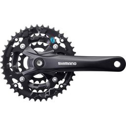 Crankset shimano 44/32/22 zwart 170mm. (8717118489697)