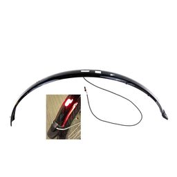 Gazelle achterspatbord zwart 28 inch fendervision 2 shimano steps (8717118529683)