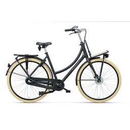 BATAVUS Packd-7 Plus Dames Zwart Mat 61cm 2025 (8713568420761)