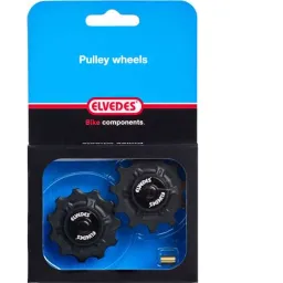 Elvedes Derad wielset elv 2x11t rvs zw (8716706017984)
