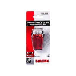 Simson achterlicht Mini batterij spatbord (8711646230202)