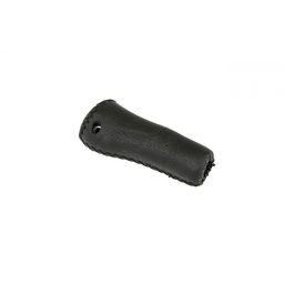 Gazelle Handvat rechts 119mm aero leder black (8717118120644)