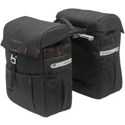 New Looxs fietstas dubbel Vigo black Racktime 37L (8714827989302)