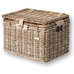 Basil mand riet Denton L 46L + deksel grey 49x35x3 (8715019130472)