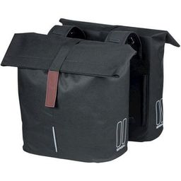 Basil fietstas dubbel City zwart 28-32L (8715019180712)
