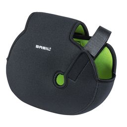 Basil middenmotor cover Univ. black lime (8715019505089)
