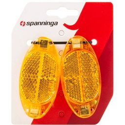Spanninga wiel/spaak-refl.(2) oranje op kaart (8715117007829)