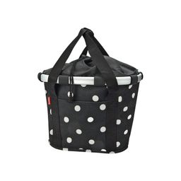 Mandtas Klickfix bikebasket dots zw (4030572003211)