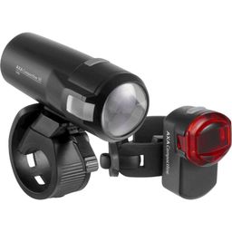Axa verlichting set Compactline usb 35 lux zwart (8713249290126)