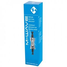M-Wave vervangende trapas JIS L-119 mm zilver (0887539017811)