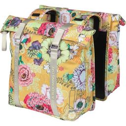 Basil fietstas dubbel Bloom Field yellow 28-35L (8715019181559)