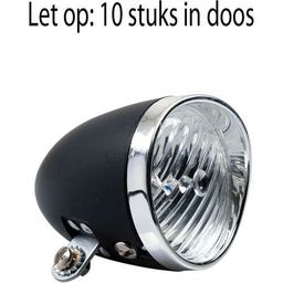 Simson koplamp Classic batterij zwart doos (10) (8711646167515)