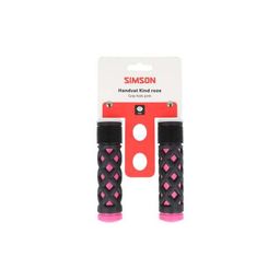 Simson handvatten kinder roze/zwart (8711646936487)