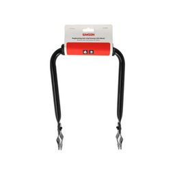 Simson rugleuning zwart met kussen (8711646935640)
