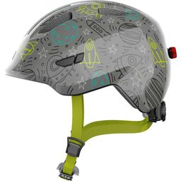 Abus helm Smiley 3.0 LED grey space M 50-55cm (4003318672996)