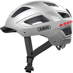Abus helm Hyban 2.0 LED signal silver M 52-58cm (4003318614644)