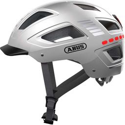 Abus helm Hyban 2.0 LED signal silver M 52-58cm (4003318614644)