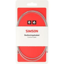 Simson schakel binnenkabel rvs 2.25m (8711646935466)