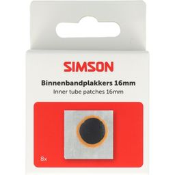 Simson binnenbandpleisters 16mm (8) (8711646934575)